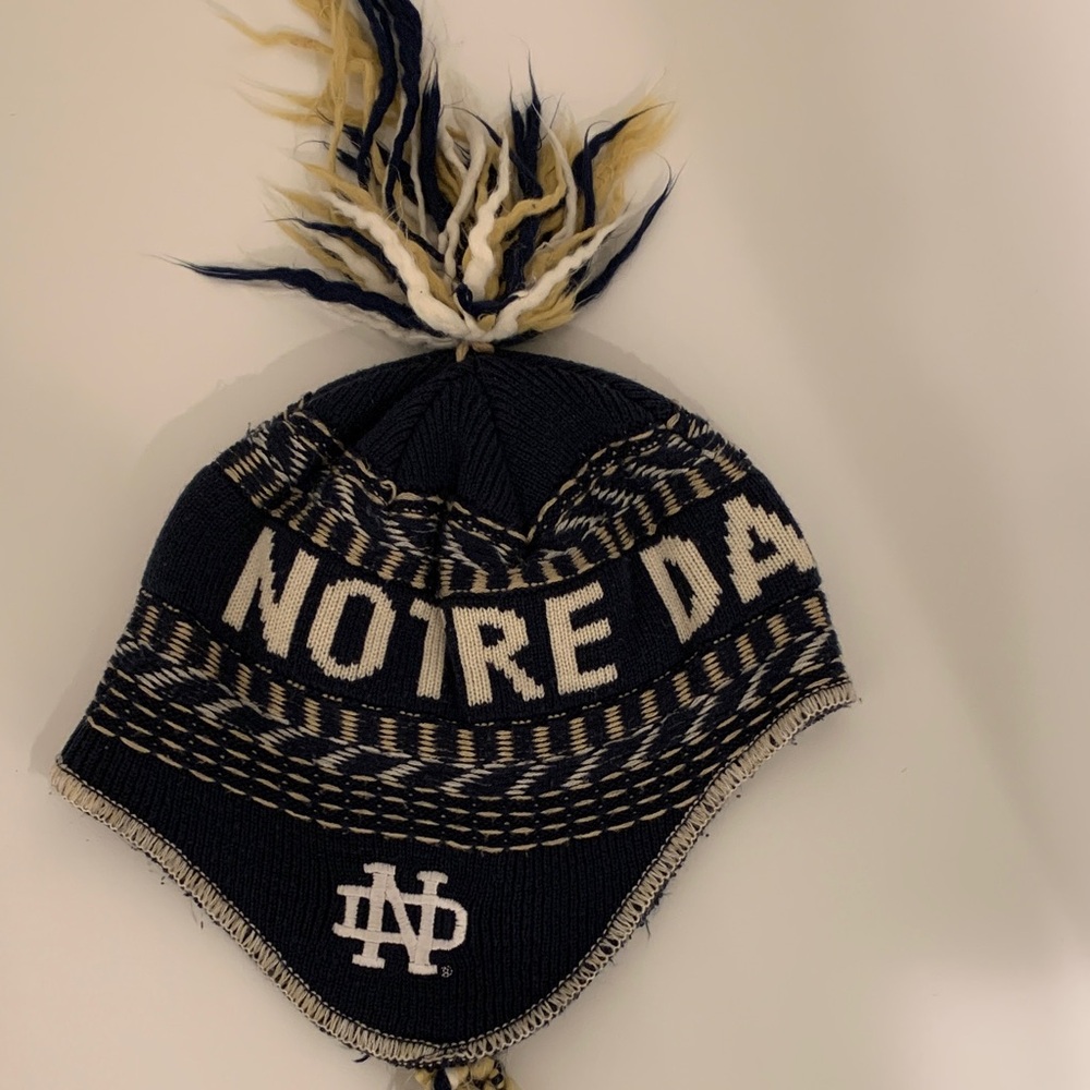 Notre Dame Pom-Pom Beanie